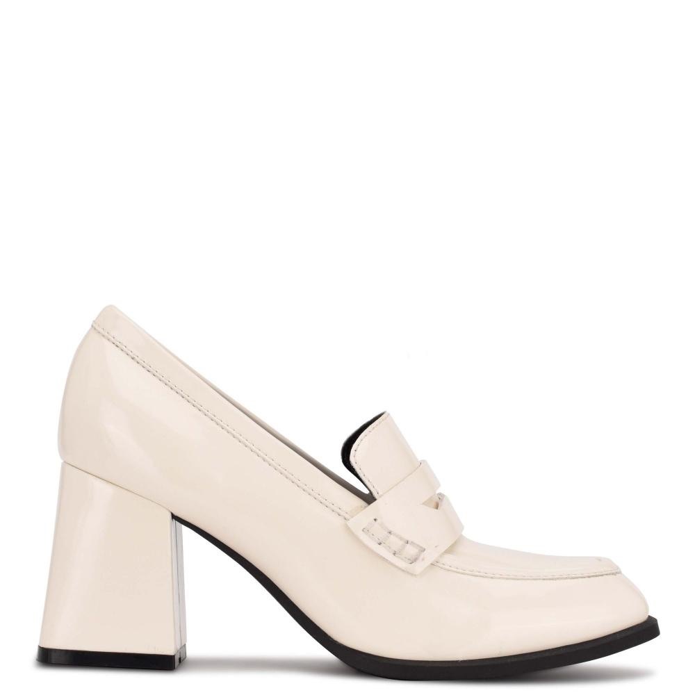 Nine West zest cream chunky loafer